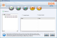 FDR NTFS DATA RECOVERY TOOL screenshot